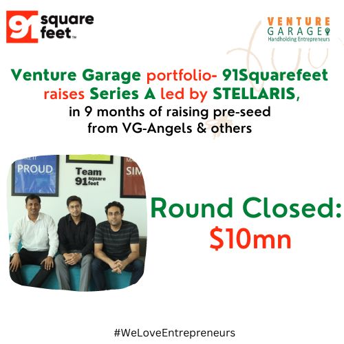 91Squarefeet raises Series A